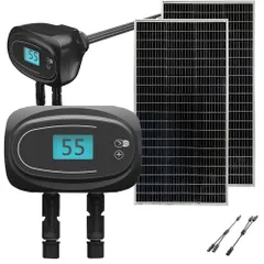 Zestaw solarny z grzałką 550W tani sposób na ciepłą wodę bez rachunków za prąd zapewniający niezależne podgrzewanie wody z paneli PV w bojlerach domowych na działkach oraz w miejscach bez dostępu do sieci