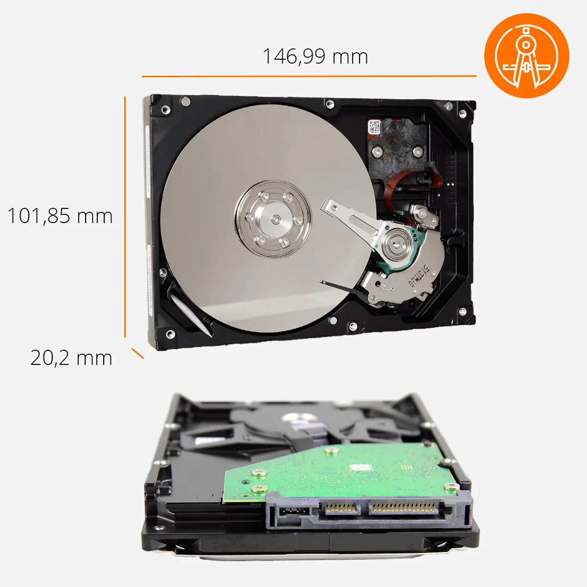 Twardy Dysk HDD 1TB do Rejestratorów NVR ORLLO