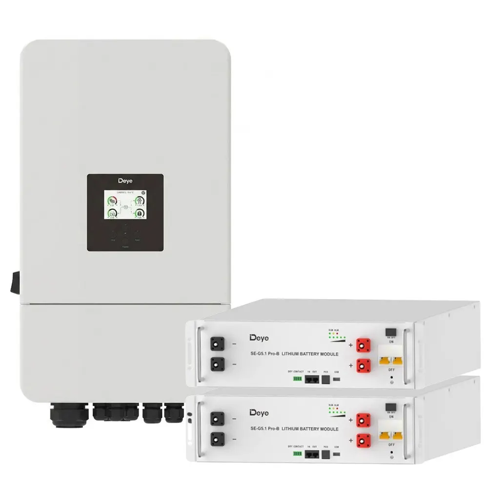 Zestaw Magazyn Energii do Fotowoltaiki 10kWh LiFePO4 Inwerter DEYE 12kW OFFGRID