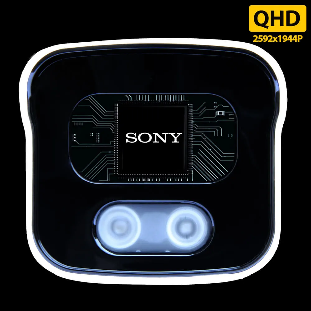 Zestaw do Monitoringu 4 Kamery 5Mpx ORLLO POESET 4 OUTLET IDEALNY