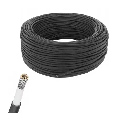 Kabel Solarny KBE UV 6mm2 Do Instalacji Fotowoltaicznych 1m