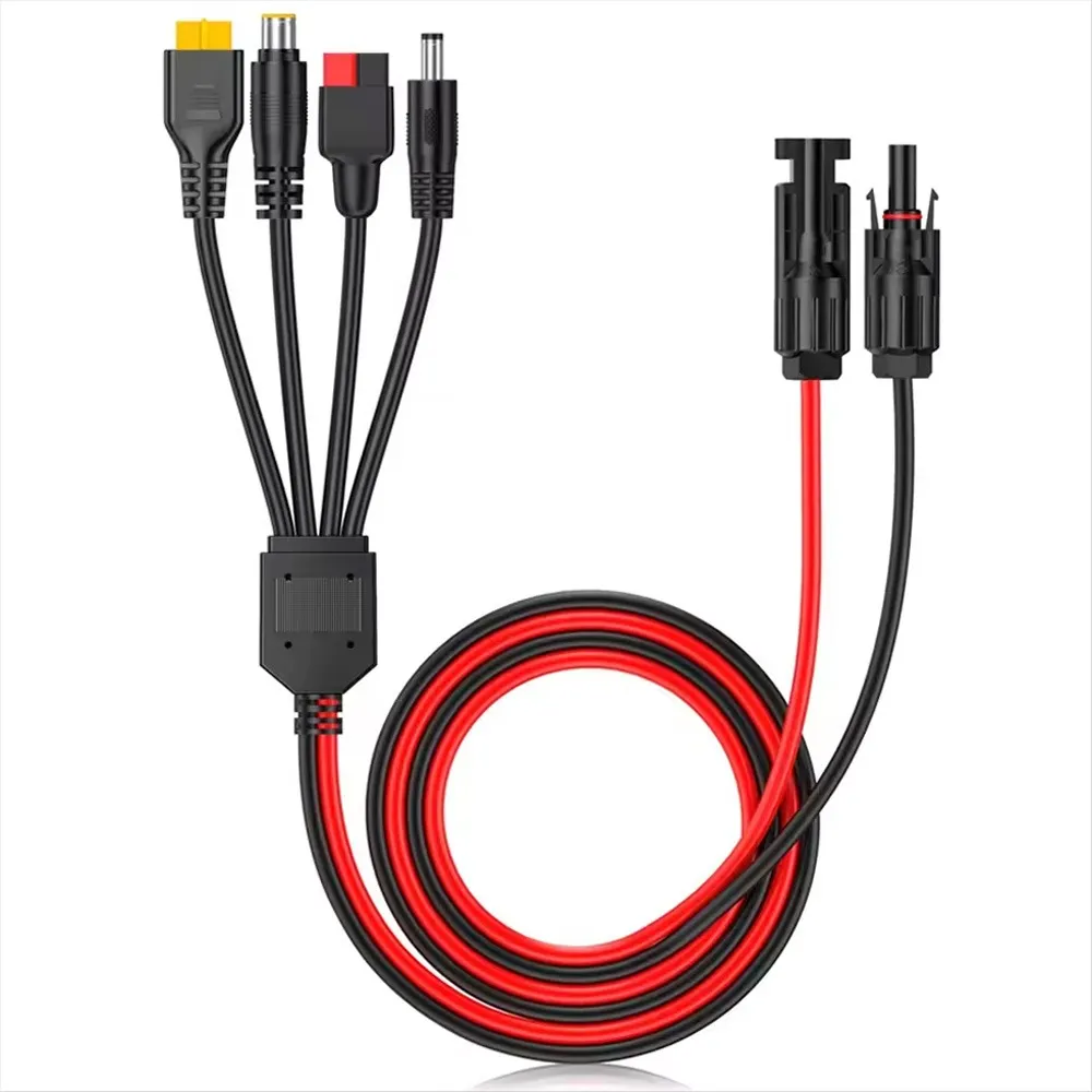 Adapter solarny 4w1 z przewodem około 1 m