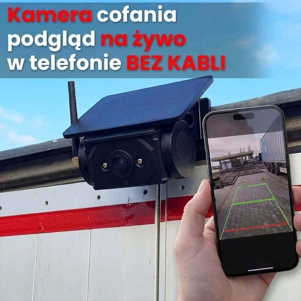 Kamera Samochodowa Bezprzewodowa Mocowanie Magnetyczne WF102