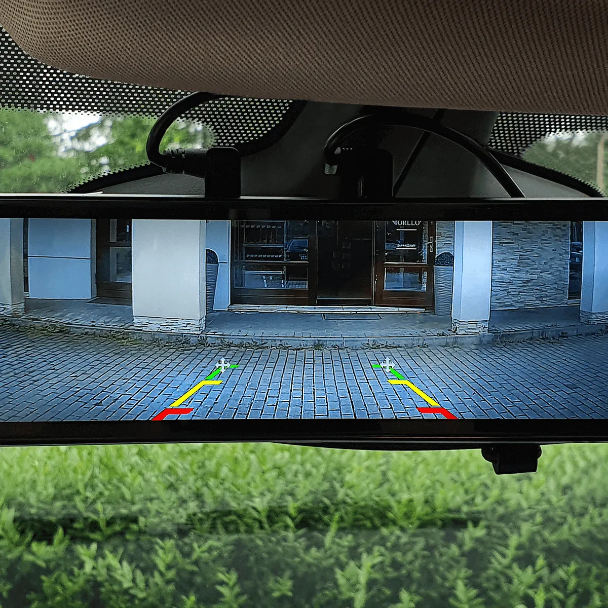 Kamera Samochodowa w Lusterku Kamera Cofania GPS ORLLO LX-60 DUAL