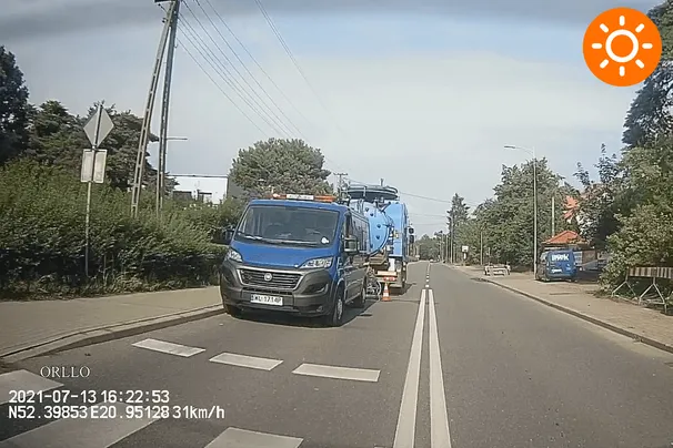 Kamera Samochodowa w Lusterku Kamera Cofania GPS ORLLO LX-60 DUAL