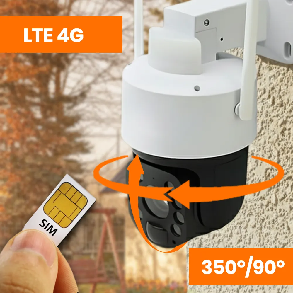 Kamera Solarna Zewnętrzna SIM z Baterią Zoom x36 ORLLO SONY TZ3 OUTLET IDEALNY