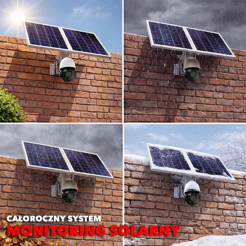 Kamera Solarna Zewnętrzna Obrotowa GSM ZOOM ORLLO Z18