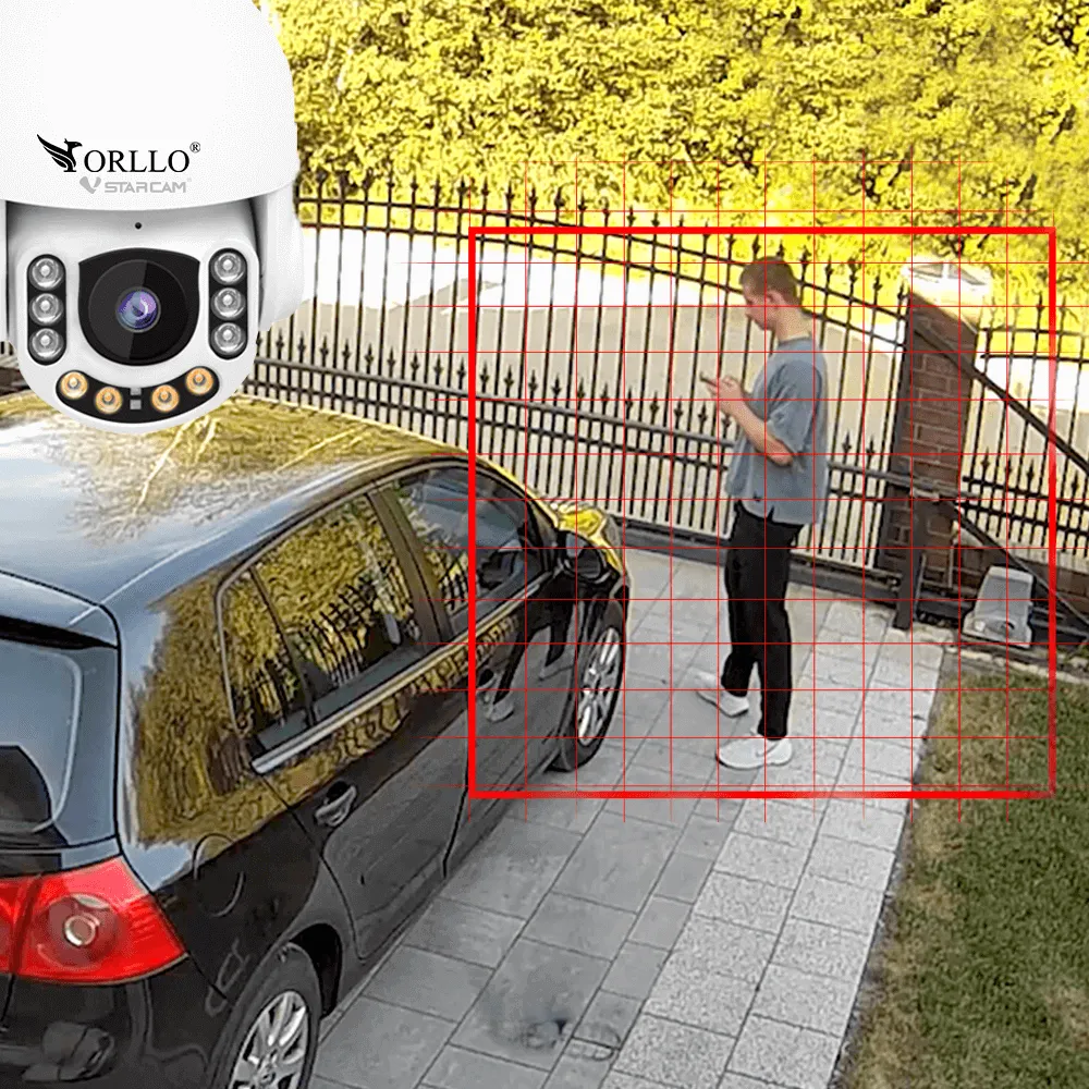 Kamera Zewnętrzna Obrotowa GSM Z7 PRO + Panel Fotowoltaiczny SM6030 PRO