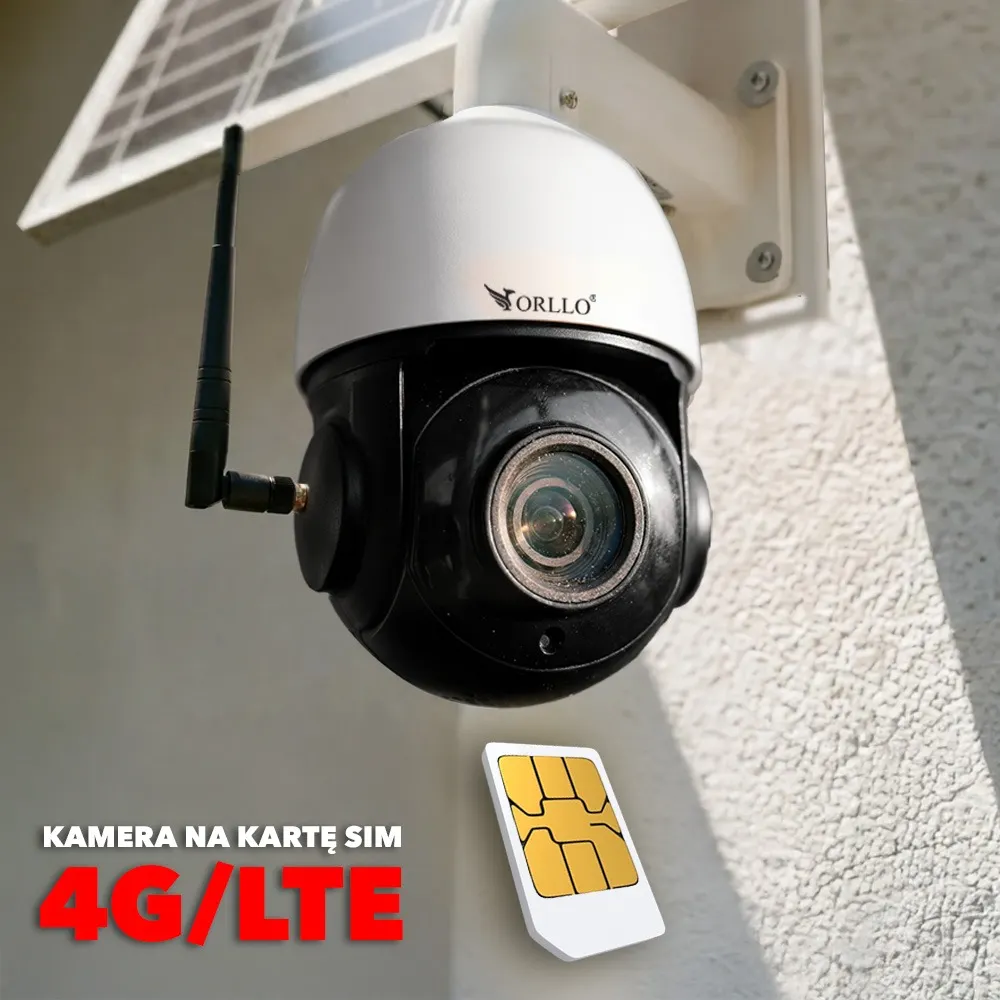 Kamera Zewnętrzna GSM Obrotowa 23x ZOOM ORLLO Z18 SIM