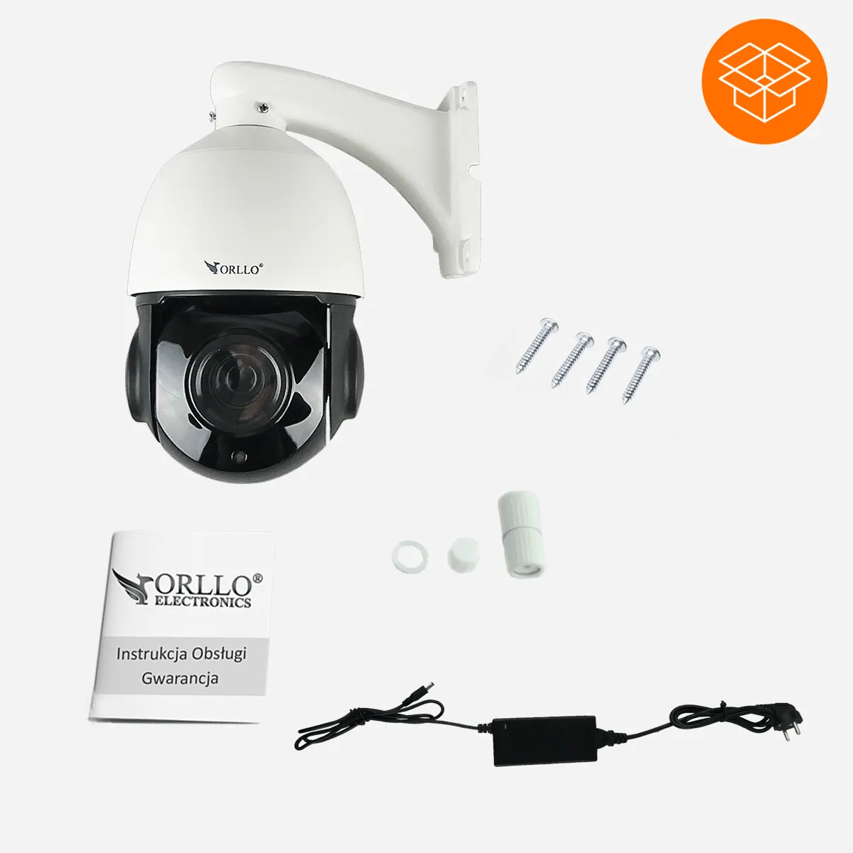 Kamera Zewnętrzna POE IP Obrotowa ZOOM x22 ORLLO R2 PRO