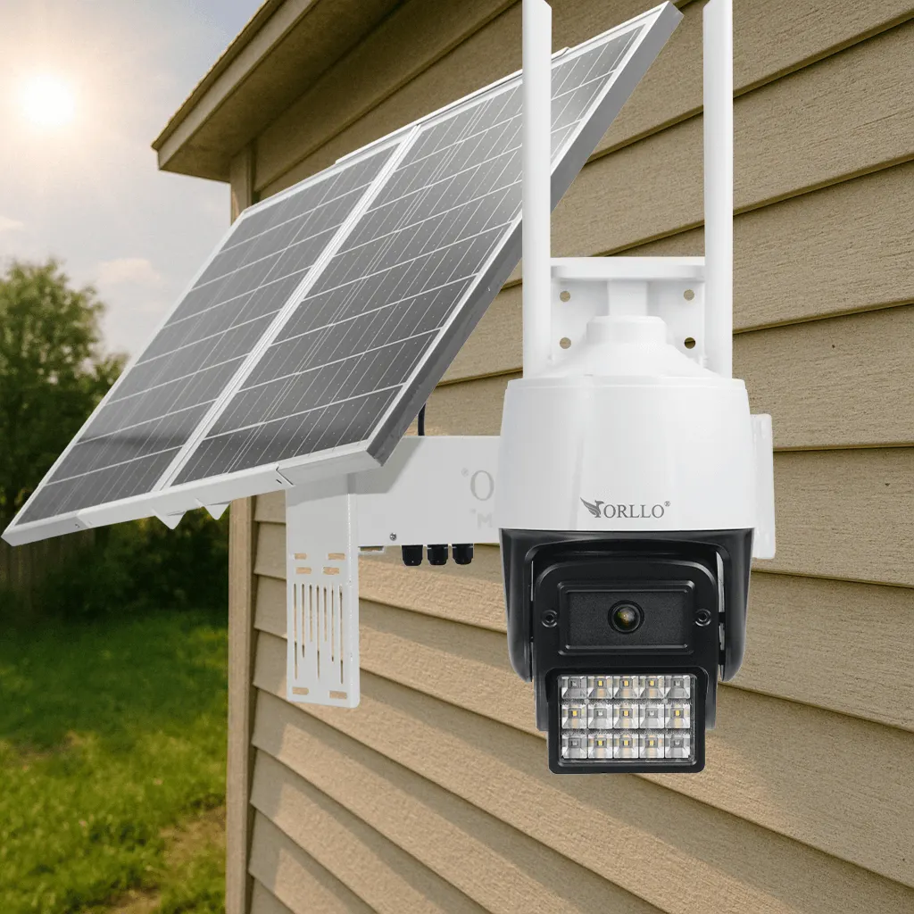 Kamera na Kartę SIM Zewnętrzna Obrotowa ORLLO N2 Panel Fotowoltaiczny