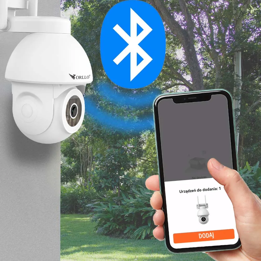 Kamera Zewnętrzna WiFi IP Tuya ORLLO TZ12