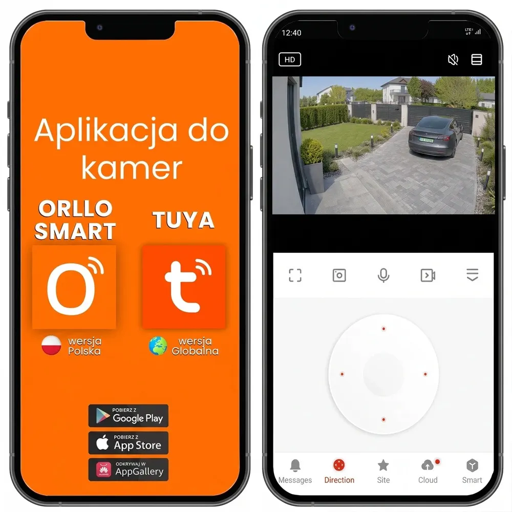 Kamera Zewnętrzna 4K 8MPx Obrotowa WIFI i SIM 4G ORLLO TZ11