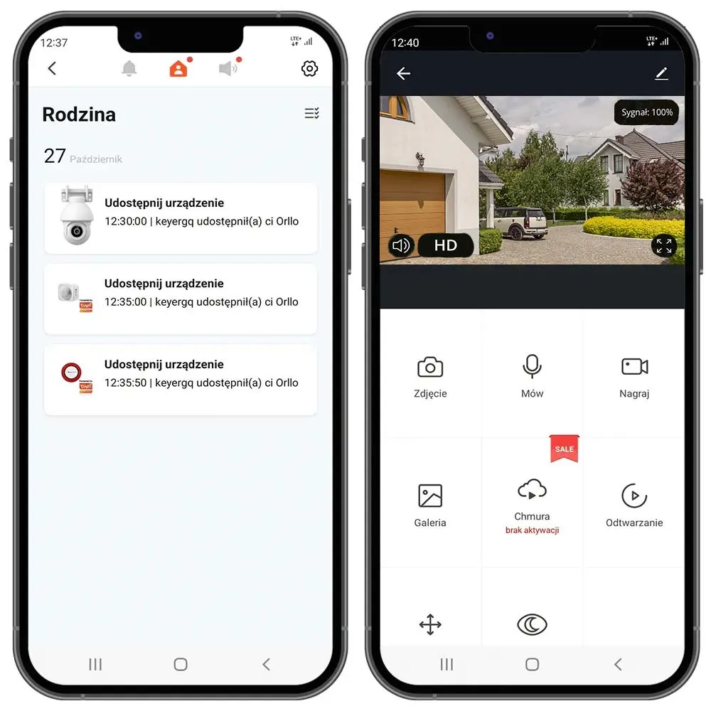 Kamera Zewnętrzna WiFi IP Tuya ORLLO TZ12 OUTLET IDEALNY