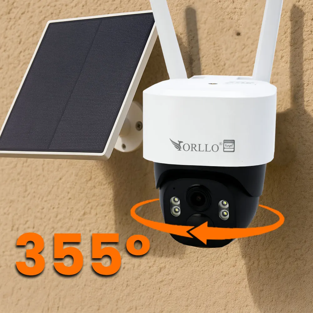 Kamera Zewnętrzna na Kartę SIM z Panelem Solarnym ORLLO TZ1 ULTRA