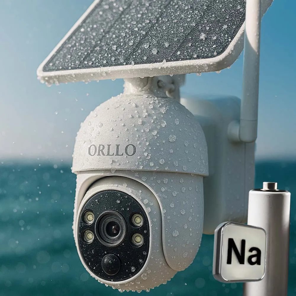 Kamera Sodowa Marine na Jacht z Panelem Solarnym ORLLO TS-1