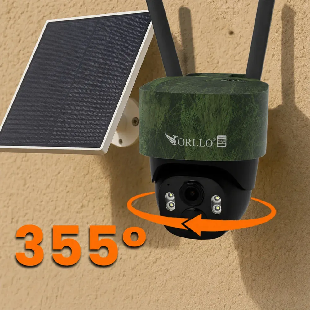 Kamera Solarna na Kartę SIM Solarna ORLLO TZ1 ULTRA MORO