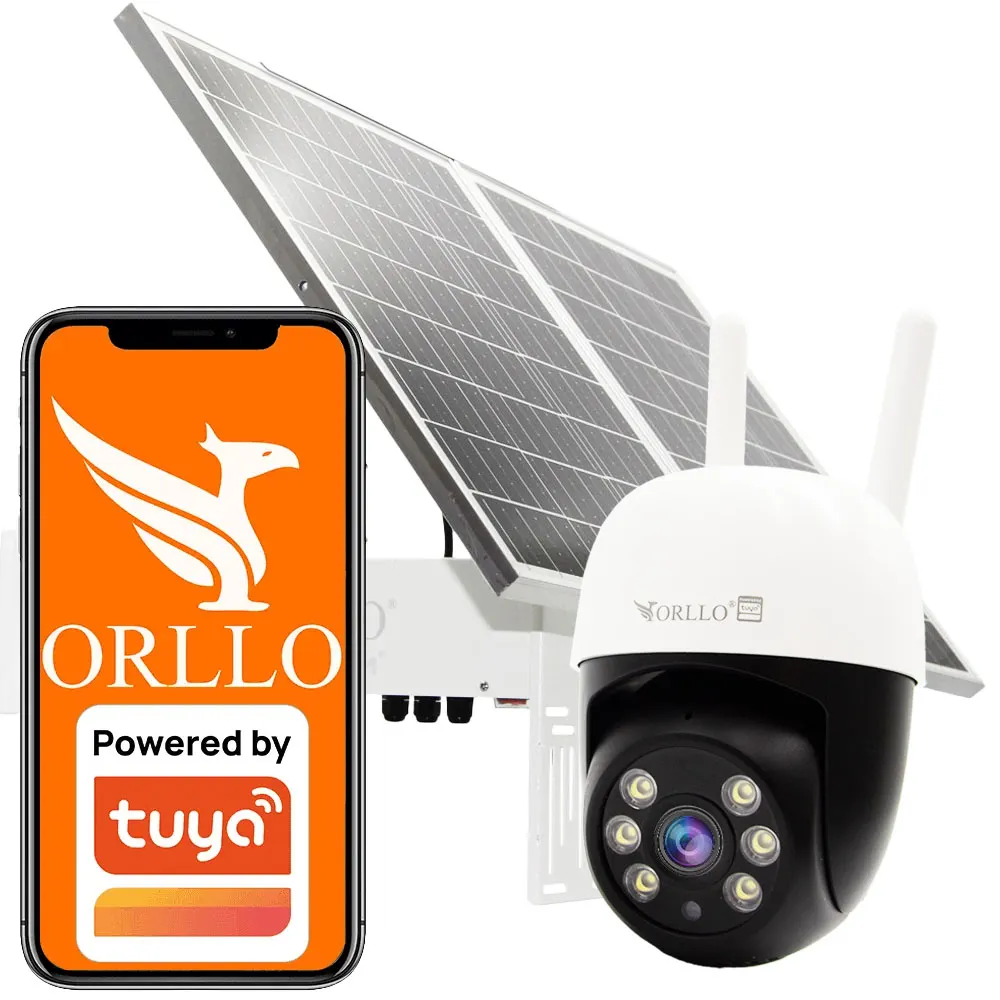 Kamera Solarna Zewnętrzna GSM na Kartę SIM 4Mpx ORLLO TZ2 PRO 4G