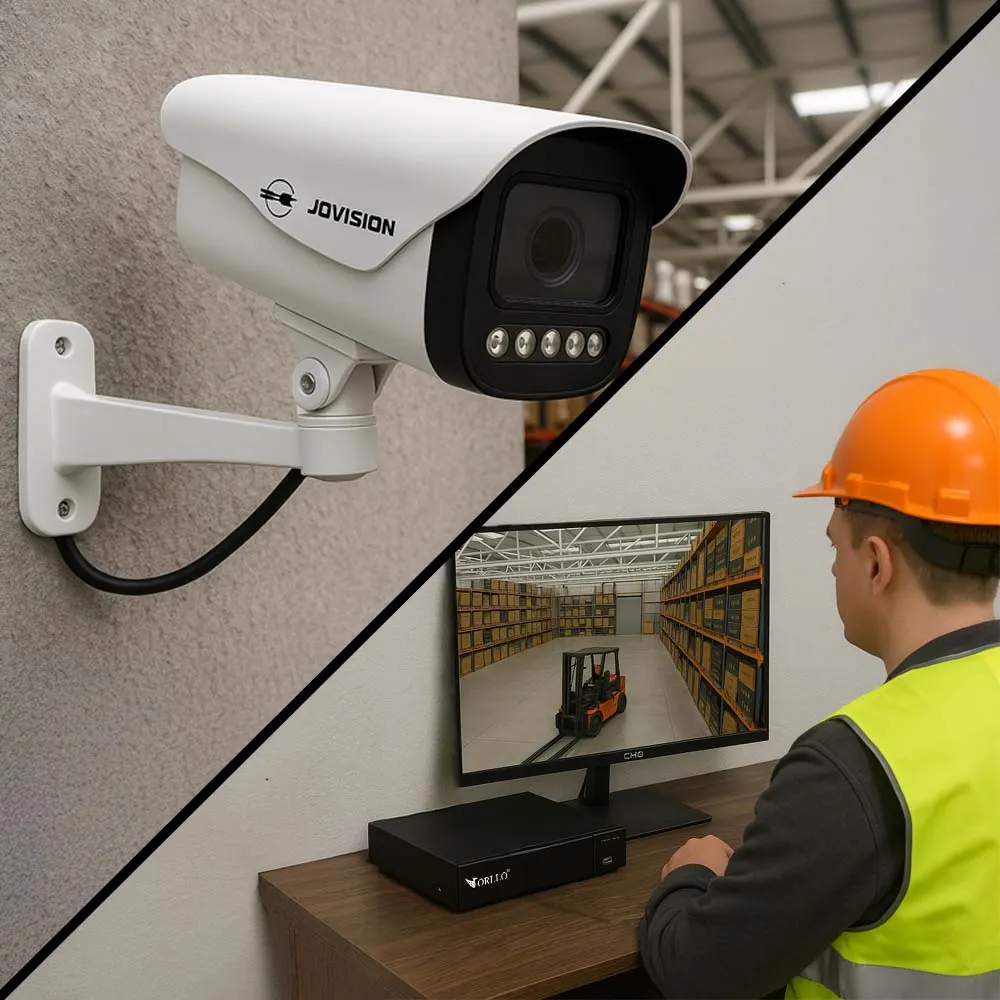 Kamera Zewnętrzna POE IP 5Mpx Wykrywanie Ognia ORLLO N517