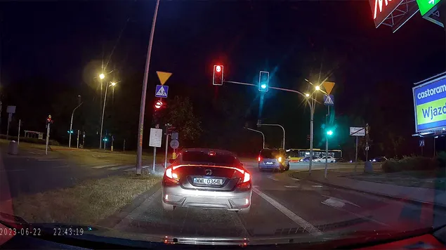 Kamera Samochodowa Bezprzewodowa Mocowanie Magnetyczne WF102