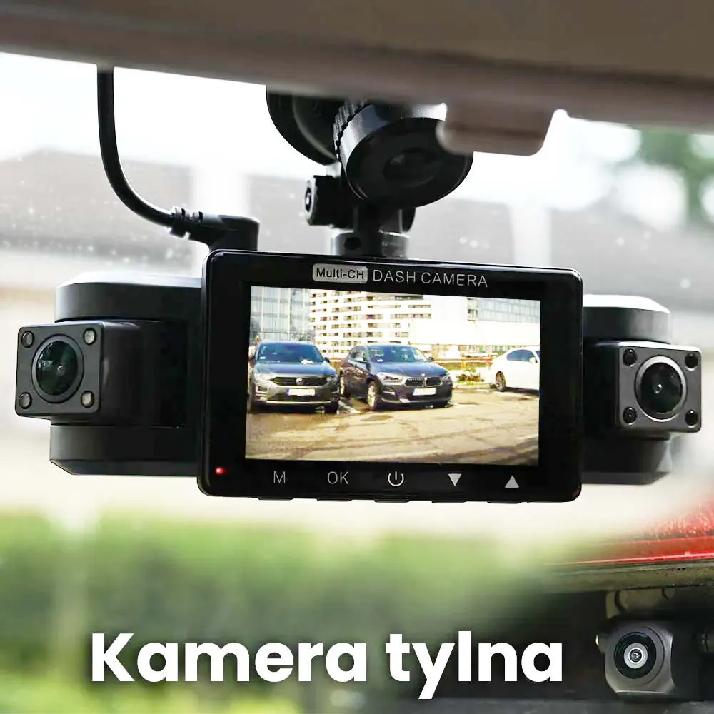 Kamera Samochodowa 4 Obiektywowa Kamera ORLLO EF1320