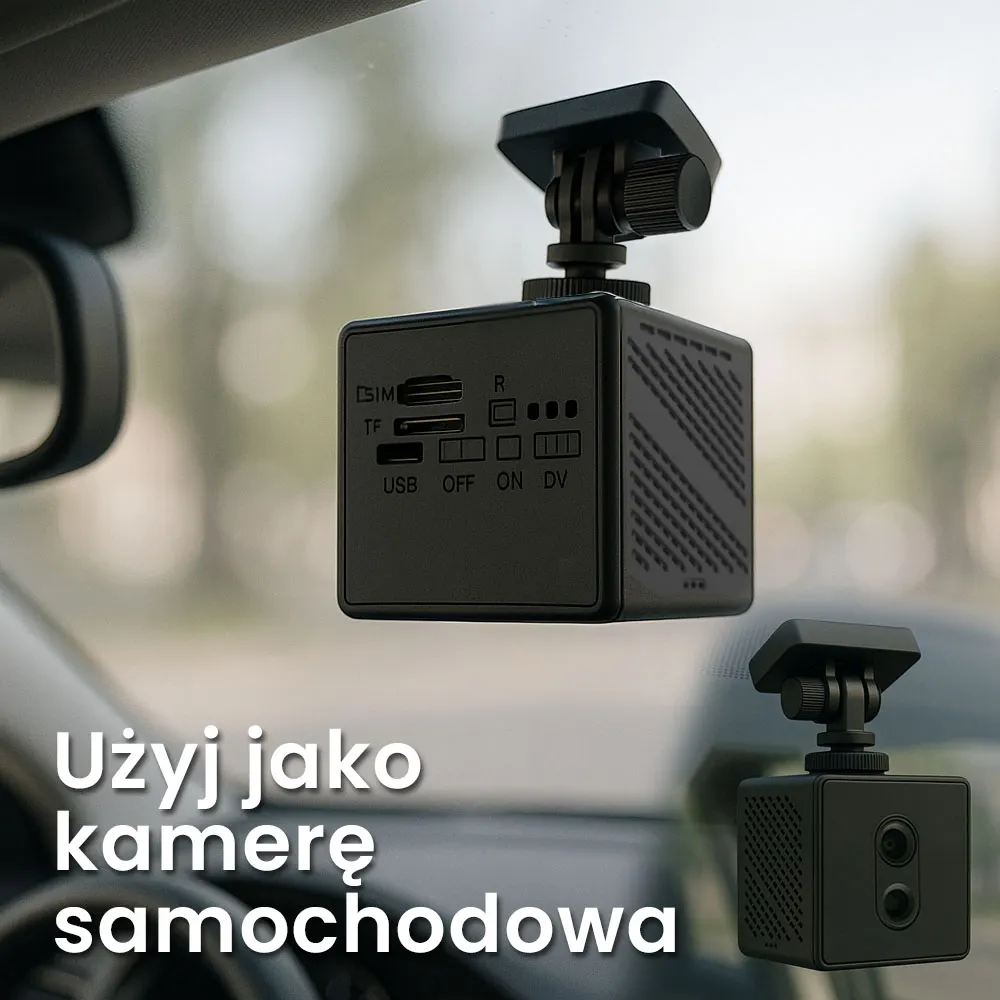 Mini Kamera Bezprzewodowa GSM 4G LTE ORLLO W8 PRO SIM