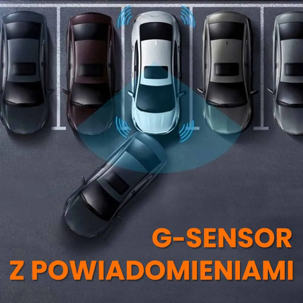 Kamera Samochodowa na Kartę SIM 4G GPS ORLLO JC182 OUTLET IDEALNY