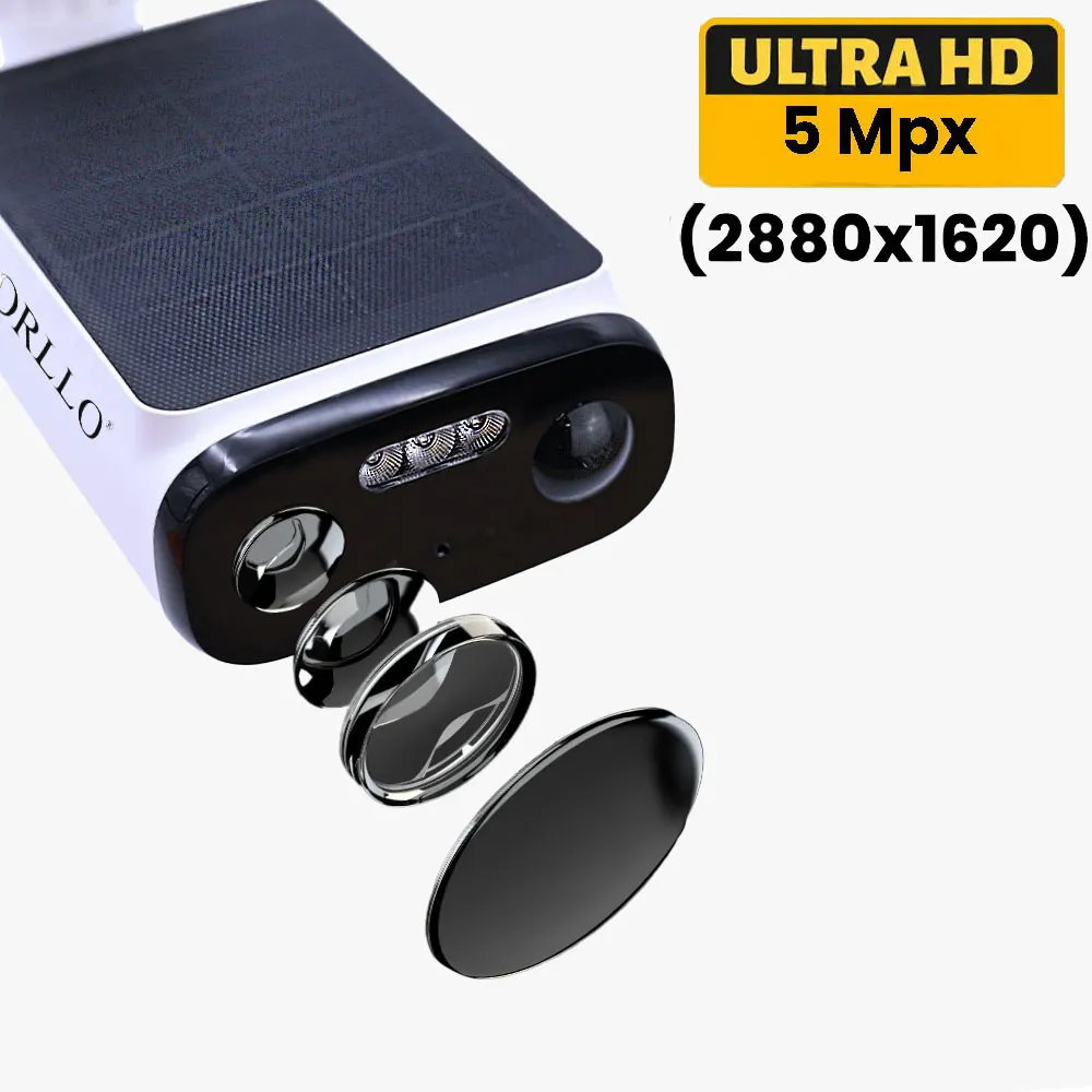 Kamera WiFi Solarna Zewnętrzna ORLLO R8256