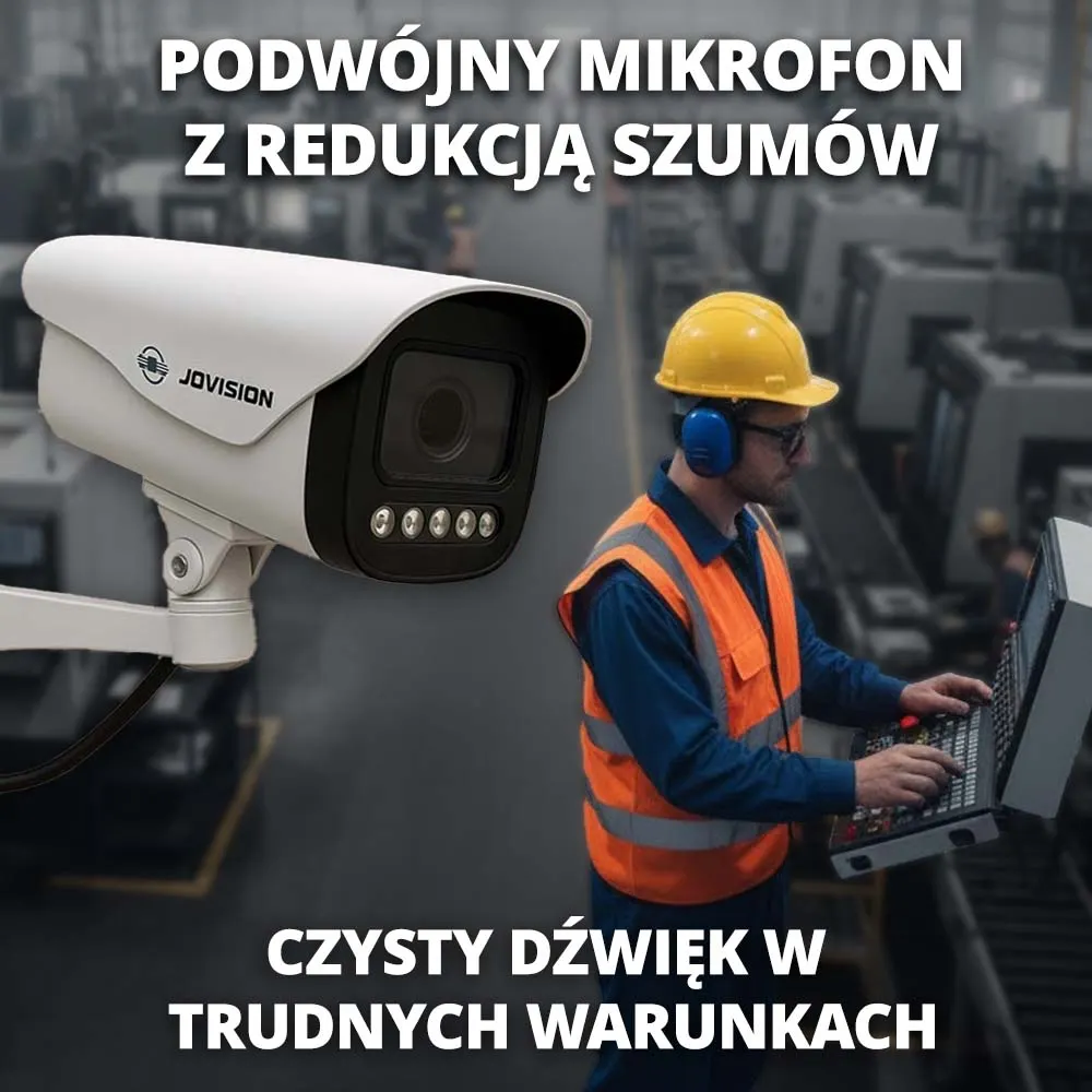 Kamera Zewnętrzna POE IP 5Mpx Wykrywanie Ognia ORLLO N517