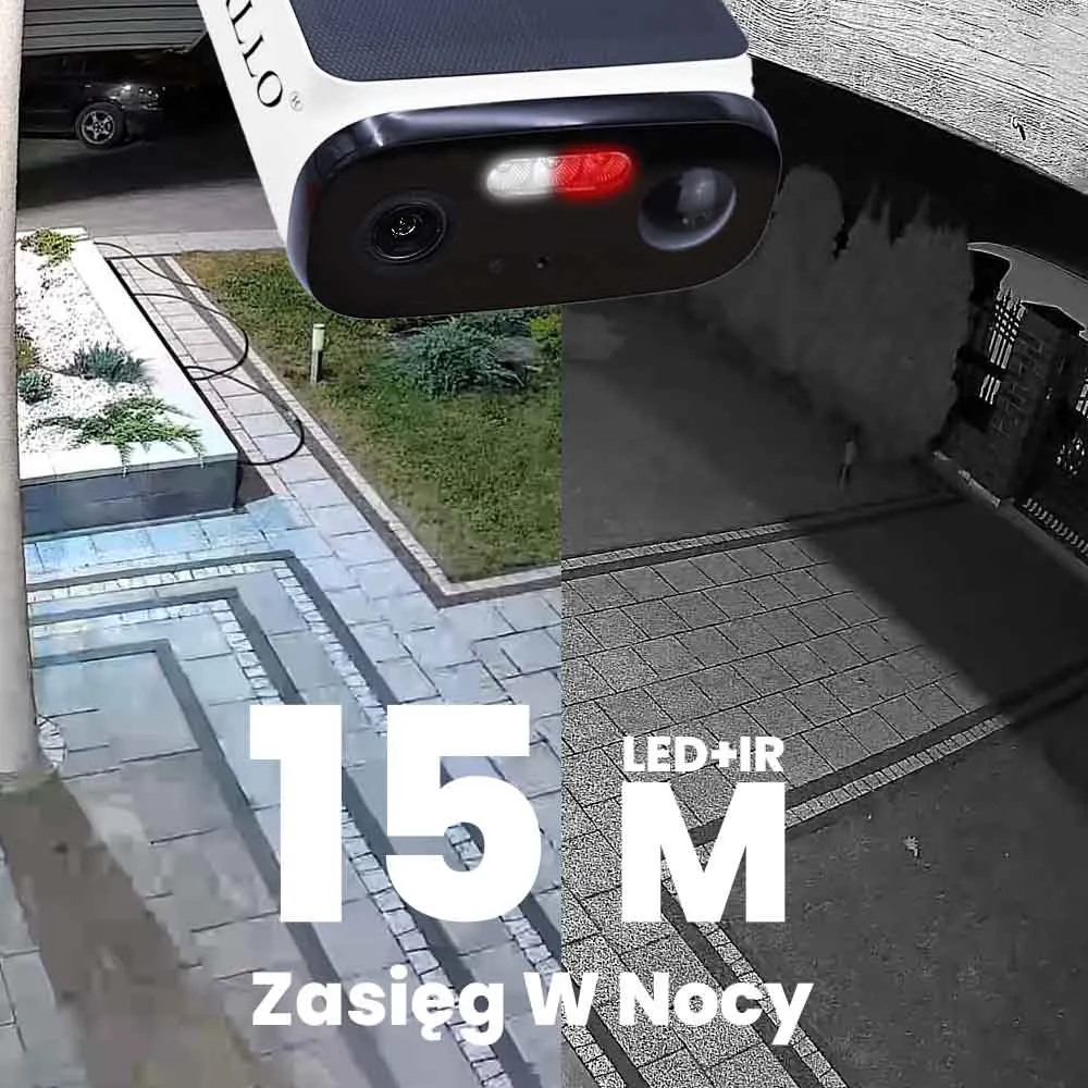 Kamera WiFi Solarna Zewnętrzna ORLLO R8256