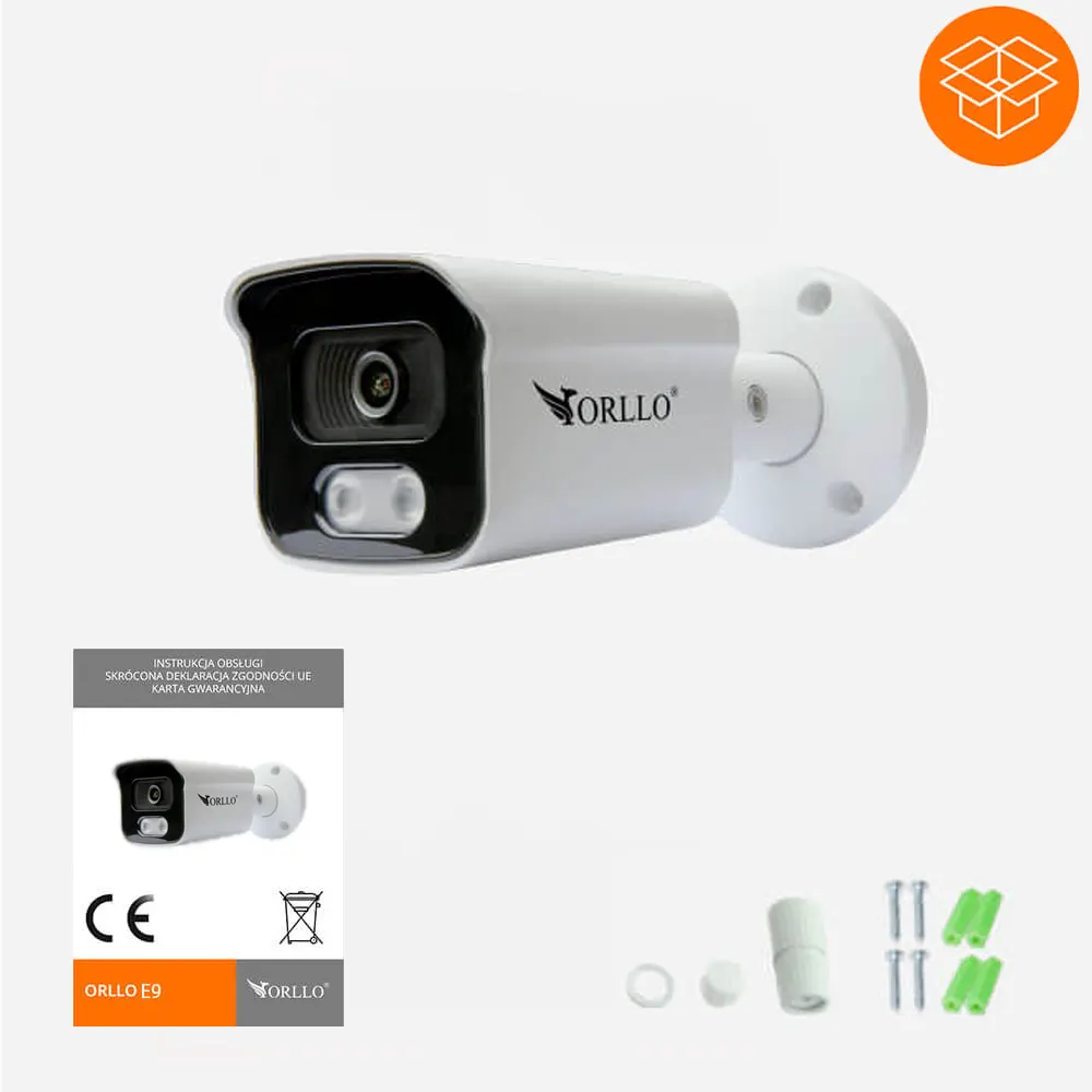 Kamera Zewnętrzna POE IP ORLLO POE9 OUTLET IDEALNY