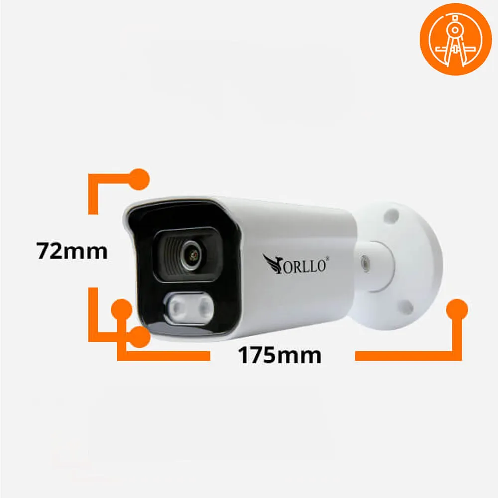 Kamera Zewnętrzna POE IP ORLLO POE9