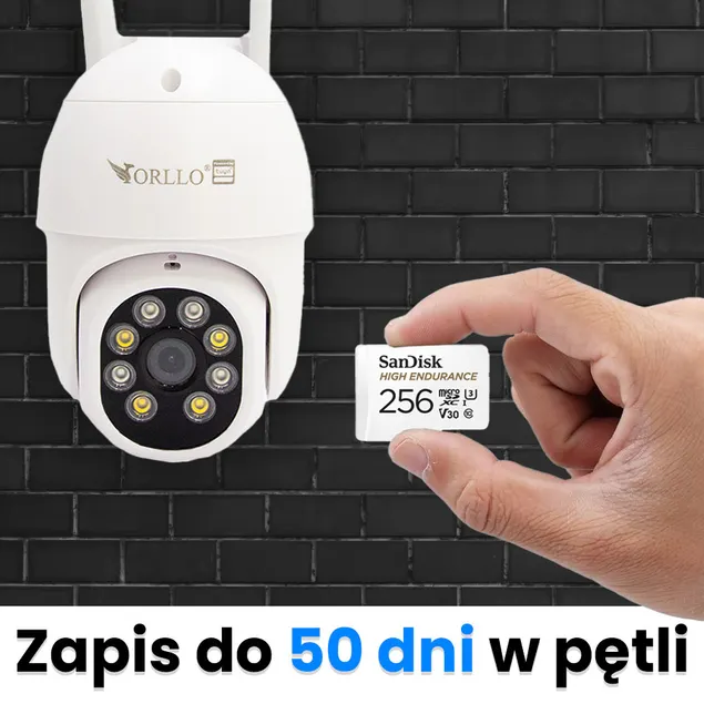 Kamera na Kartę SIM Live Zewnętrzna TUYA ORLLO TZ5 OUTLET IDEALNY