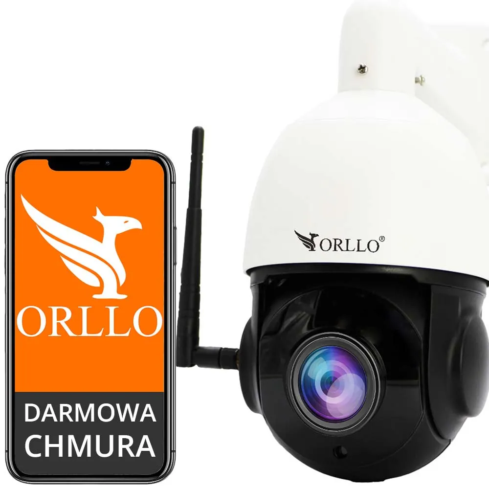 Kamera z funkcją podążania za ruchem ZOOM 3D Kamera zewnętrzna na karte sim orllo z18 sim  Idealna kamera na działkę Kamera na działkę Kamera gsm 4g lte Kamera z wykrywaniem ruchu Zapis na karcie sd nagrywarce w chmurze orllo.pl