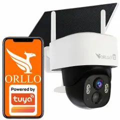 ORLLO TZ1 zewnętrzna kamera 4G LTE Cloud SIM z panelem fotowoltaicznym sklep monitoring orllo.pl