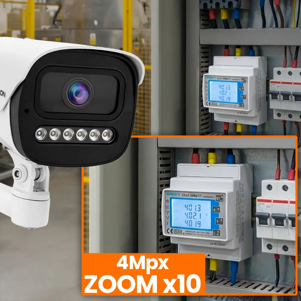 Kamera Zewnętrzna AI POE 4Mpx Inteligentne Skanowanie Tekstu OCR ORLLO N417 