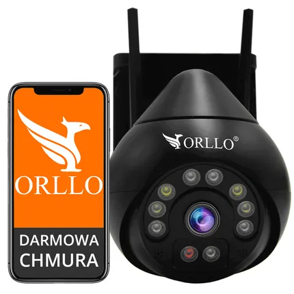 kamera wifi zewnetrzna obrotowa darmowa chmura orllo.pl