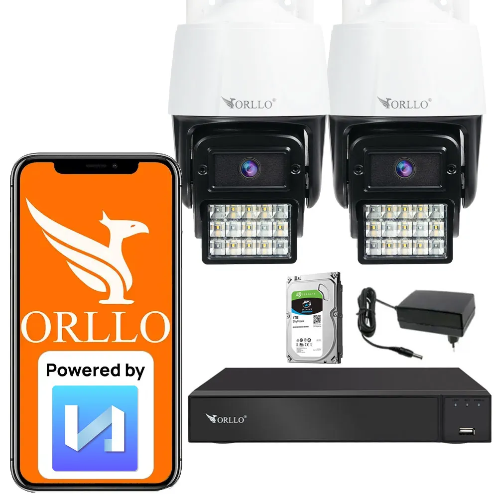 kamera zewnętrzna wifi ip obrotowa 4mpx mocne diody led orllo night color orllo.pl