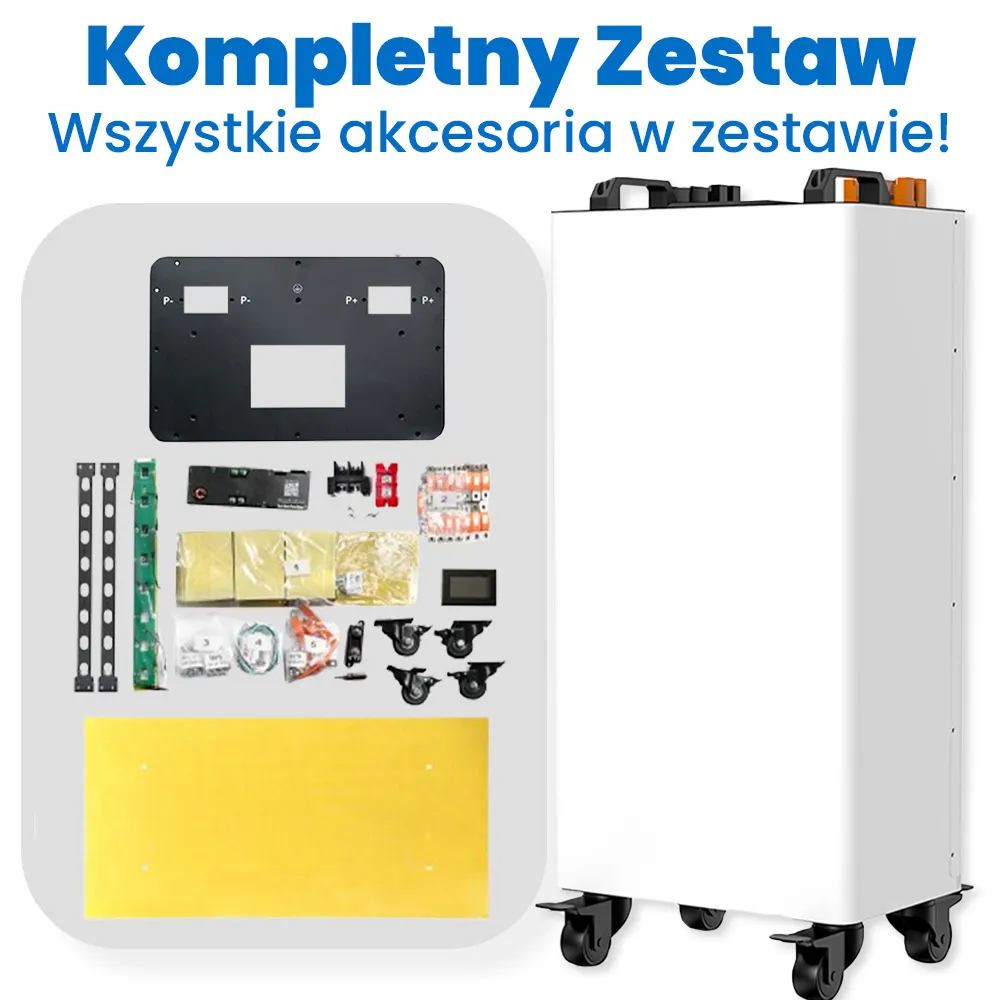 Obudowa Magazyn Energii DIY LiFePO4 BMS 15KWh OFF GRID