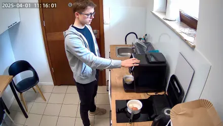 Kamera Domowa Wewnętrzna WiFi IP 4K Tuya Obrotowa ORLLO TW1