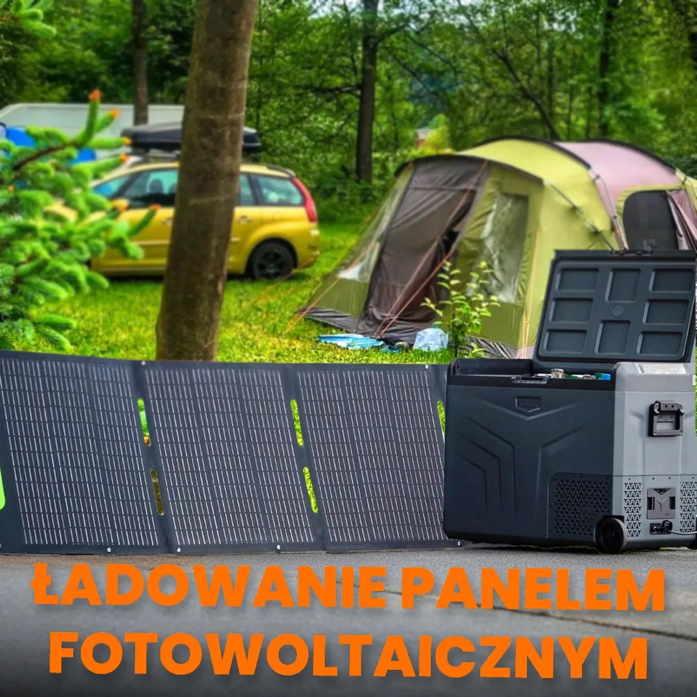 Lodówka Przenośna Kompresorowa Yolco TCX50 Carbon Bluetooth 50L