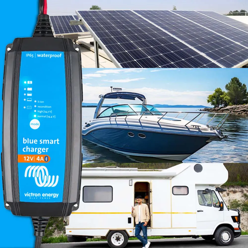 Ładowarka do Akumulatorów Prostownik Blue Smart IP65s Charger 12V/4A + DC Victron Energy