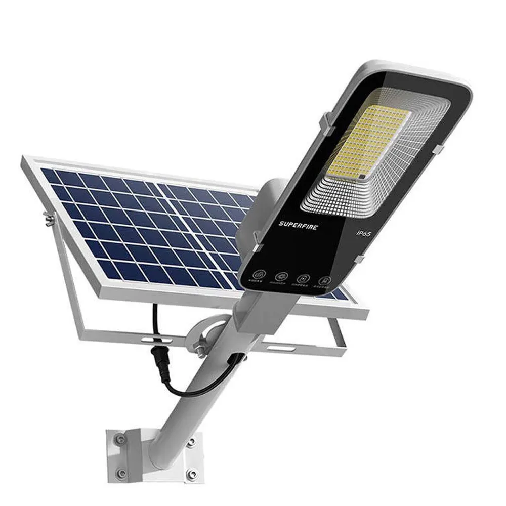 Lampa Solarna Uliczna LED 897W Panel Solarny Akumulator 20000mAh Pilot oświetlenie zewnętrzne uliczne podw&oacute;rko ogr&oacute;d parking droga czujnik zmierzchu wysoka moc energooszczędna montaż zdalne sterowanie wodoodporność
