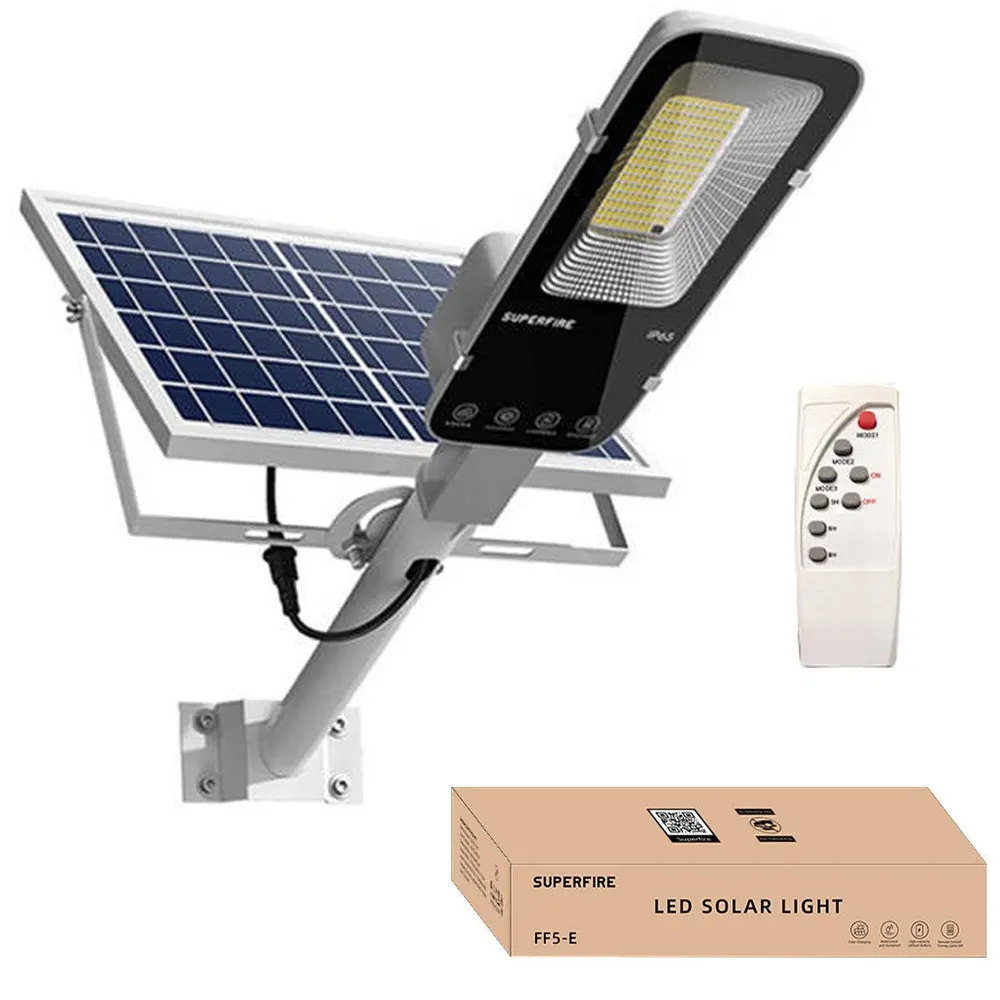 Lampa Solarna Uliczna LED 897W Panel Solarny Akumulator 20000mAh Pilot