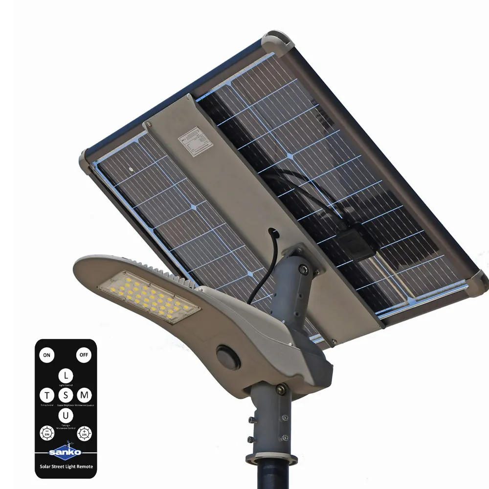 Lampa Solarna Uliczna LED 180W Panel Solarny 80W Akumulator LiFePO4 307Wh FP-03