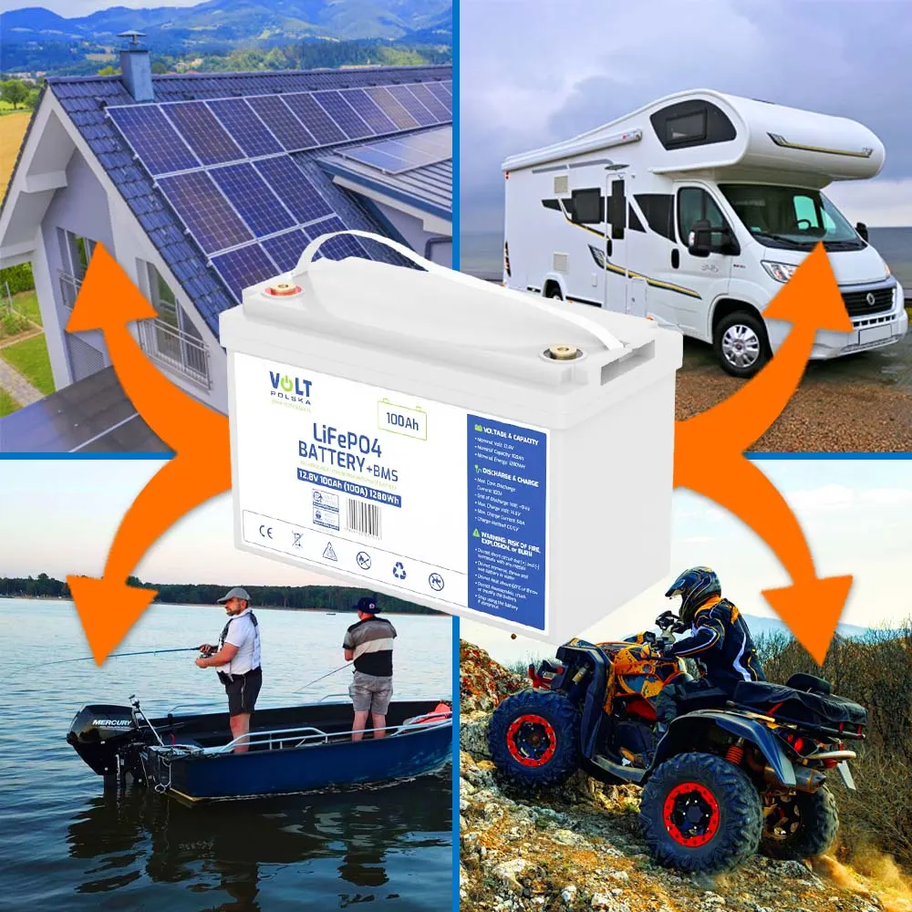 Akumulator LiFePO4 Magazyn Energii VOLT 12,8V 100Ah BMS OFF GRID