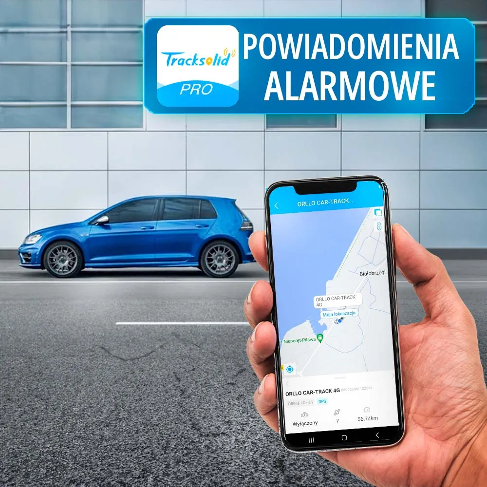 Nadajnik GPS do Samochodu ORLLO CAR TRACK OBD 4G