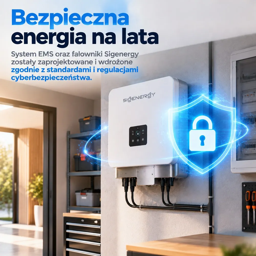 Przydomowy Magazyn Energii Zestaw Falownik 6kW Magazyn Sigen 12kWh