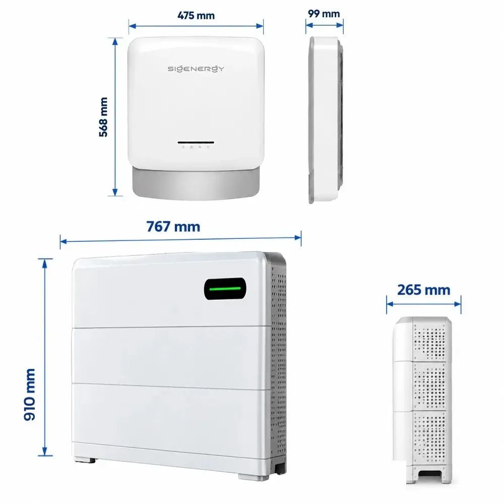 Przydomowy Magazyn Energii Zestaw Falownik 6kW Magazyn Sigen 12kWh