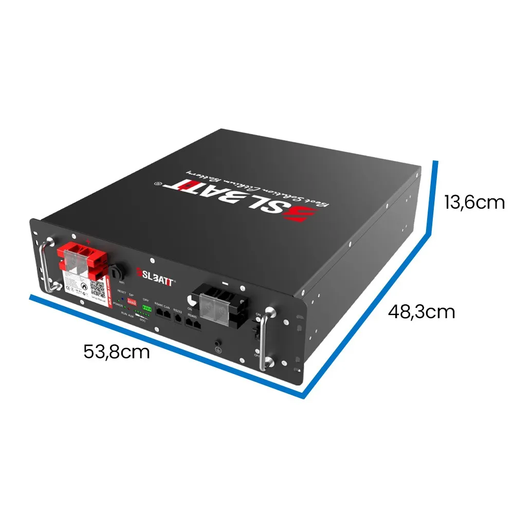 Magazyn Energii Akumulator LiFePO4 BSLBATT B-LFP48-100E 3U 5kWh 51.2V OFF GRID